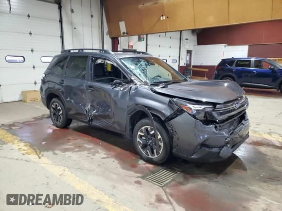 ✅ 2025 Subaru Forester Premium • VIN: JF2SLDBC1SH422489 • Lot: 92694555. Listed on Copart with 9,007 mi. Free auction sales archive from the USA and detailed vehicle history report at DreamBid. Image 4.