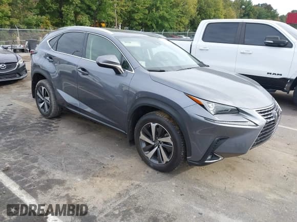 ✅ 2020 Lexus NX 300 • VIN: JTJGARDZ1L5017130 • Lot: 43433894. Listed on IAAI with 45,565 mi. Free auction sales archive from the USA and detailed vehicle history report at DreamBid. Image 1.