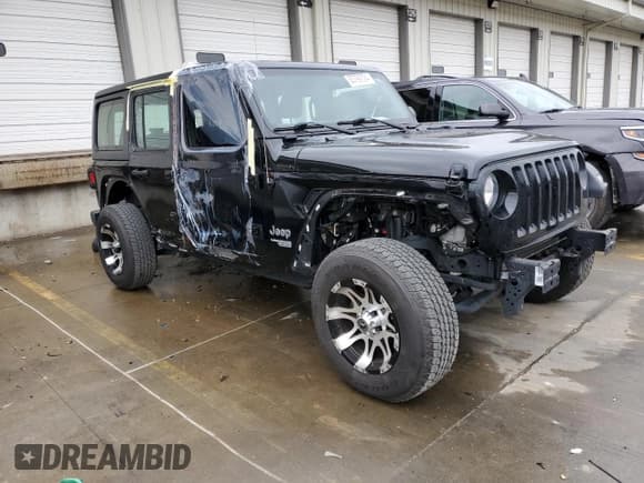 ✅ 2021 Jeep Wrangler Unlimited Islander • VIN: 1C4HJXDN6MW502500 • Лот: 41626685. Опубликован ранее на Copart с пробегом 81 727 миль. Бесплатный доступ к архиву аукционных продаж из США и подробный отчёт об истории автомобиля на DreamBid. Изображение 4.