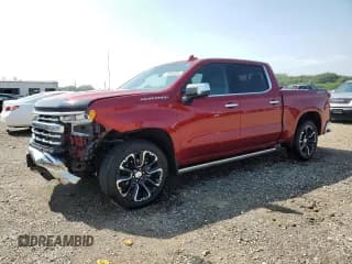 ✅ 2024 Chevrolet Silverado 1500 LTZ • VIN: 1GCUDGEL8RZ151369 • Лот: 65832005. Опубликован ранее на Copart с пробегом 3 223 миль. Бесплатный доступ к архиву аукционных продаж из США и подробный отчёт об истории автомобиля на DreamBid. Изображение 1.