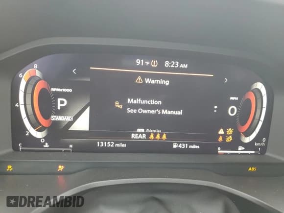 ✅ 2022 Nissan Rogue Platinum • VIN: JN8BT3DC4NW119894 • Lot: 66713675. Wystawiony na Copart z przebiegiem 13 152 mil. Bezpłatny archiwum sprzedaży aukcyjnych z USA i szczegółowy raport historii pojazdu na DreamBid. Zdjęcie 9.