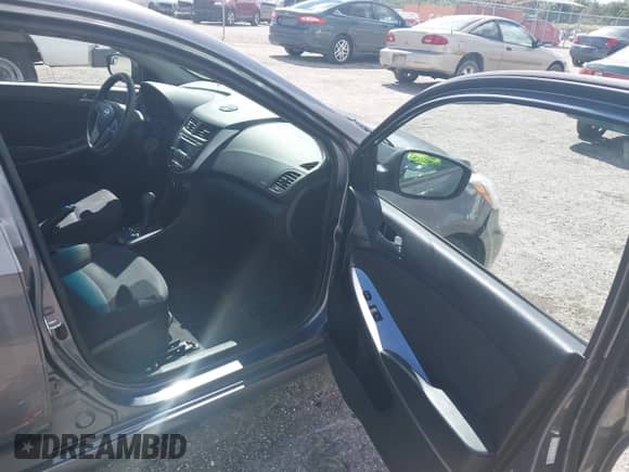 2015 Hyundai Accent GS with VIN KMHCT5AE6FU218002, listed as a IAAI auction lot 43408428 with 164,026 mi miles and . Bid and sale history available at DreamBid. Image 5.