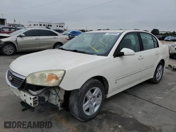 2007 Chevrolet Malibu 1LT z VIN 1G1ZT58F87F294753, wystawiony jako Copart lot #70392404 z przebiegiem 150 325 mil mil oraz Szkoda całkowita • Salvage title. Historia ofert i sprzedaży dostępna na DreamBid. Obrazek 1.