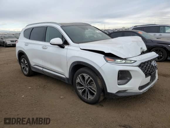 2019 Hyundai Santa Fe Ultimate z VIN 5NMS5CAA8KH022544, wystawiony jako Copart lot #71146552 z przebiegiem 46 417 mil mil oraz . Historia ofert i sprzedaży dostępna na DreamBid. Obrazek 4.