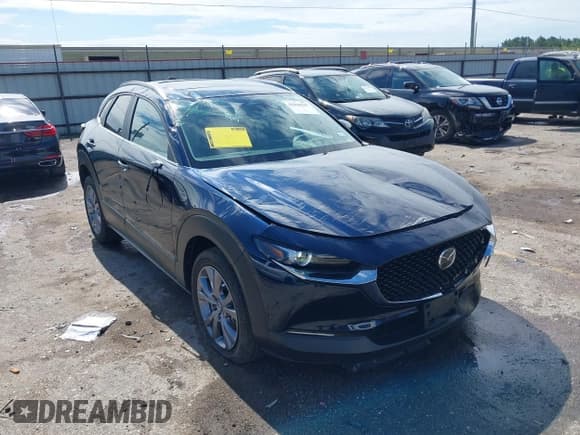 ✅ 2024 Mazda CX-30 S Preferred • VIN: 3MVDMBCM2RM653311 • Lot: 42228107. Listed on IAAI with 7,705 mi. Free auction sales archive from the USA and detailed vehicle history report at DreamBid. Image 1.