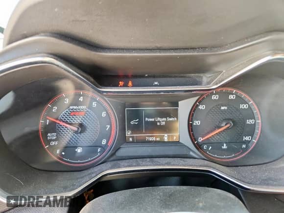 2022 Chevrolet TrailBlazer RS with VIN KL79MTSL7NB100898, listed as a Copart auction lot 71034485 with 71,906 mi miles and Salvage title. Bid and sale history available at DreamBid. Image 9.