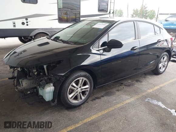 ✅ 2017 Chevrolet Cruze LT • VIN: 3G1BE6SMXHS606559 • Lot: 43421085. Listed on IAAI with 161,150 mi. Free auction sales archive from the USA and detailed vehicle history report at DreamBid. Image 2.