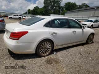 2014 Hyundai Equus Signature with VIN KMHGH4JHXEU082494, listed as a Copart auction lot 64652485 with 180,270 mi miles and Clean title. Bid and sale history available at DreamBid. Image 3.