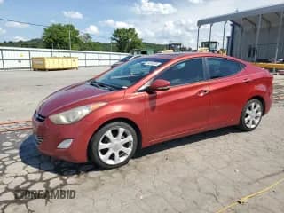 ✅ 2011 Hyundai Elantra Limited • VIN: KMHDH4AE1BU134907 • Lot: 64580205. Listed on Copart with 146,193 mi. Free auction sales archive from the USA and detailed vehicle history report at DreamBid. Image 1.