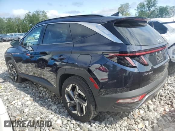 ✅ 2022 Hyundai Tucson Limited • VIN: KM8JECA17NU023799 • Lot: 57022993. Wystawiony na Copart z przebiegiem 18 493 mil. Bezpłatny archiwum sprzedaży aukcyjnych z USA i szczegółowy raport historii pojazdu na DreamBid. Zdjęcie 2.