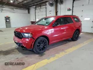 2018 Dodge Durango GT z VIN 1C4RDJDGXJC115410, wystawiony jako Copart lot #81044685 z przebiegiem 105 970 mil mil oraz Szkoda całkowita • Salvage title. Historia ofert i sprzedaży dostępna na DreamBid. Obrazek 1.