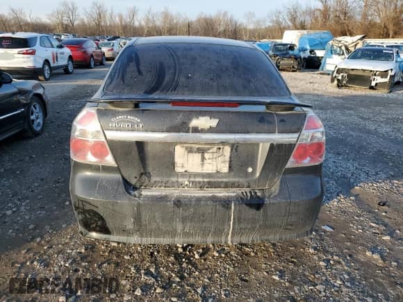 2009 Chevrolet Aveo 2LT z VIN KL1TG56EX9B384998, wystawiony jako Copart lot #85990434 z przebiegiem Nie podano mil oraz Szkoda całkowita • Salvage title. Historia ofert i sprzedaży dostępna na DreamBid. Obrazek 6.