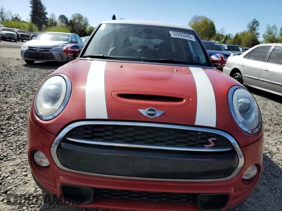 ✅ 2015 MINI Hardtop 4 Door S • VIN: WMWXU3C54F2B62500 • Lot: 52993245. Listed on Copart with 87,298 mi. Free auction sales archive from the USA and detailed vehicle history report at DreamBid. Image 5.