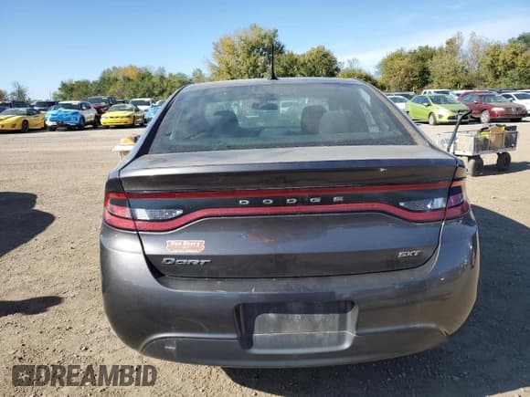 ✅ 2016 Dodge Dart SXT • VIN: 1C3CDFBB9GD606035 • Лот: 87020605. Опубликован ранее на Copart с пробегом 86 461 миль. Бесплатный доступ к архиву аукционных продаж из США и подробный отчёт об истории автомобиля на DreamBid. Изображение 6.