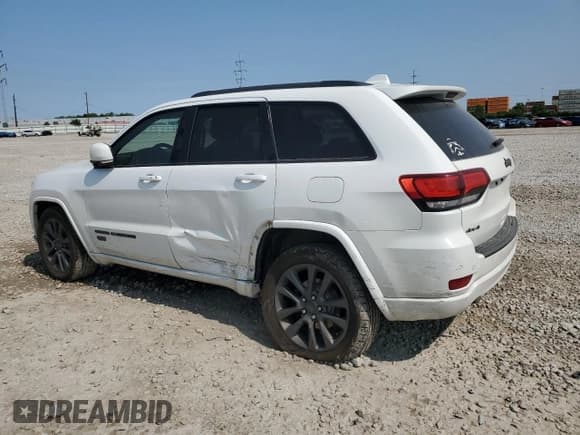 ✅ 2017 Jeep Grand Cherokee Limited 75th Anniversary • VIN: 1C4RJFBG1HC663136 • Lot: 59294115. Wystawiony na Copart z przebiegiem 108 889 mil. Bezpłatny archiwum sprzedaży aukcyjnych z USA i szczegółowy raport historii pojazdu na DreamBid. Zdjęcie 2.