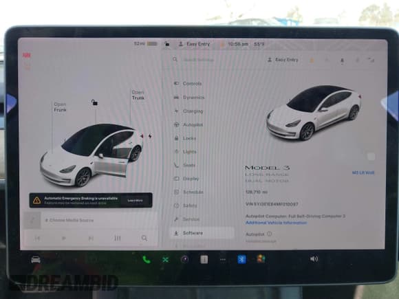 ✅ 2021 Tesla Model 3 Long Range • VIN: 5YJ3E1EB4MF010097 • Lot: 41546083. Wystawiony na IAAI z przebiegiem 128 710 mil. Bezpłatny archiwum sprzedaży aukcyjnych z USA i szczegółowy raport historii pojazdu na DreamBid. Zdjęcie 18.