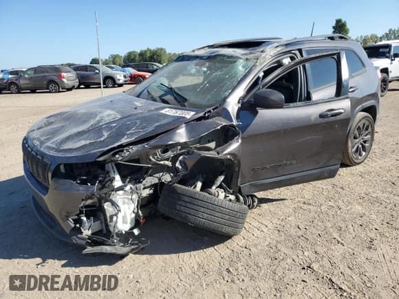 ✅ 2021 Jeep Cherokee 80th Anniversary • VIN: 1C4PJMMX7MD110861 • Lot: 81767005. Listed on Copart with 73,159 mi. Free auction sales archive from the USA and detailed vehicle history report at DreamBid. Image 1.