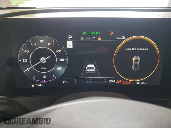 ✅ 2023 Kia Sportage X-Pro Prestige • VIN: 5XYK7CAF1PG078736 • Lot: 81306795. Wystawiony na Copart z przebiegiem 38 152 mil. Bezpłatny archiwum sprzedaży aukcyjnych z USA i szczegółowy raport historii pojazdu na DreamBid. Zdjęcie 9.