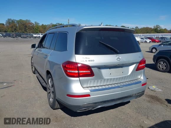 ✅ 2018 Mercedes-Benz GLS 450 • VIN: 4JGDF6EE1JB074262 • Lot: 43449050. Listed on IAAI with 189,310 mi. Free auction sales archive from the USA and detailed vehicle history report at DreamBid. Image 3.