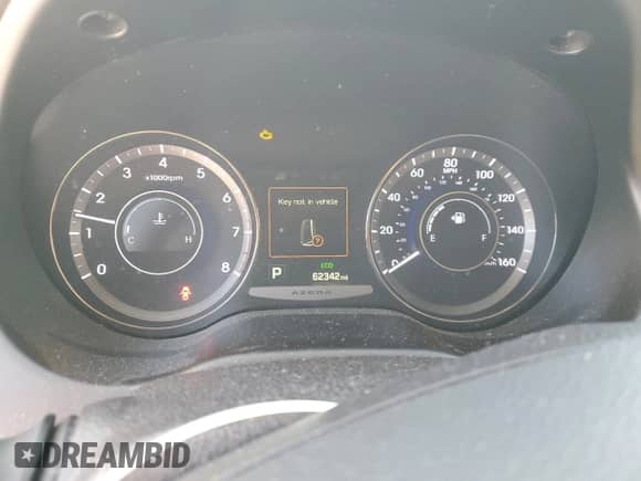 2016 Hyundai Azera z VIN KMHFG4JG4GA505841, wystawiony jako Copart lot #87061014 z przebiegiem 62 342 mil mil oraz Szkoda całkowita • Salvage title. Historia ofert i sprzedaży dostępna na DreamBid. Obrazek 9.