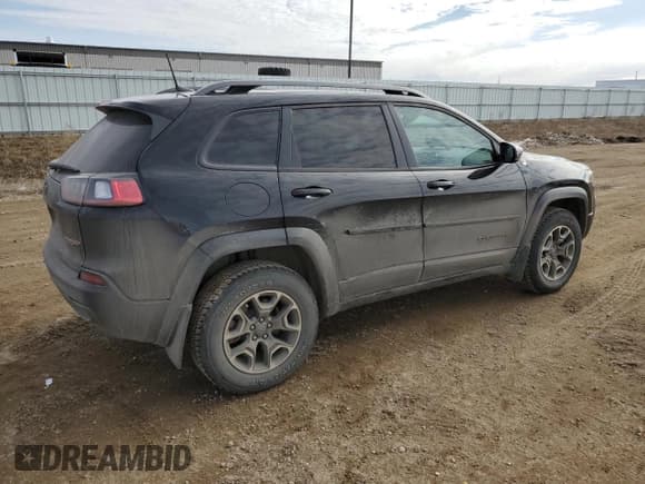 ✅ 2020 Jeep Cherokee Trailhawk Elite • VIN: 1C4PJMBN1LD533239 • Лот: 46364644. Опубликован ранее на Copart с пробегом 35 056 миль. Бесплатный доступ к архиву аукционных продаж из США и подробный отчёт об истории автомобиля на DreamBid. Изображение 3.