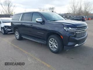 ✅ 2022 Chevrolet Suburban Premier • VIN: 1GNSKFKD5NR293216 • Lot: 41778432. Wystawiony na IAAI z przebiegiem 76 471 mil. Bezpłatny archiwum sprzedaży aukcyjnych z USA i szczegółowy raport historii pojazdu na DreamBid. Zdjęcie 1.
