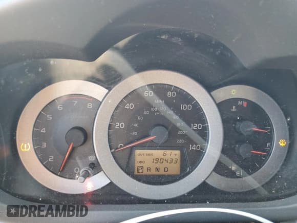 ✅ 2008 Toyota RAV4 Limited • VIN: JTMZD31V785102840 • Lot: 90691665. Listed on Copart with 190,433 mi. Free auction sales archive from the USA and detailed vehicle history report at DreamBid. Image 9.