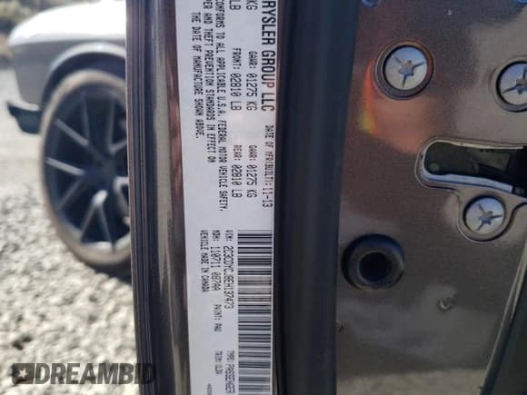 ✅ 2014 Dodge Challenger SRT-8 • VIN: 2C3CDYCJ8EH137473 • Lot: 67587044. Wystawiony na Copart z przebiegiem 51 544 mil. Bezpłatny archiwum sprzedaży aukcyjnych z USA i szczegółowy raport historii pojazdu na DreamBid. Zdjęcie 12.