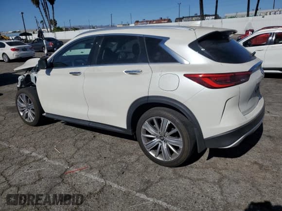 ✅ 2022 Infiniti QX50 Sensory • VIN: 3PCAJ5EA7NF116661 • Lot: 75618723. Wystawiony na Copart z przebiegiem 17 715 mil. Bezpłatny archiwum sprzedaży aukcyjnych z USA i szczegółowy raport historii pojazdu na DreamBid. Zdjęcie 2.