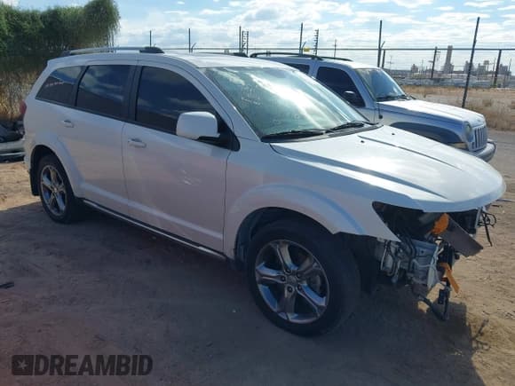 ✅ 2016 Dodge Journey Crossroad Plus • VIN: 3C4PDDGG1GT161080 • Lot: 43116402. Listed on IAAI with 87,671 mi. Free auction sales archive from the USA and detailed vehicle history report at DreamBid. Image 1.