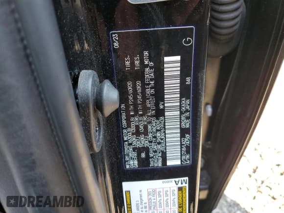 ✅ 2023 Toyota 4Runner Limited • VIN: JTEKU5JRXP6199438 • Лот: 80701755. Опубликован ранее на Copart с пробегом 14 559 миль. Бесплатный доступ к архиву аукционных продаж из США и подробный отчёт об истории автомобиля на DreamBid. Изображение 13.