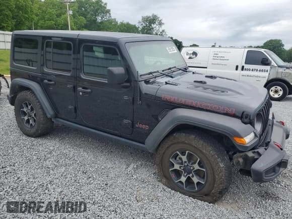 ✅ 2018 Jeep Wrangler Unlimited Rubicon • VIN: 1C4HJXFNXJW141877 • Лот: 55913055. Опубликован ранее на Copart с пробегом 71 503 миль. Бесплатный доступ к архиву аукционных продаж из США и подробный отчёт об истории автомобиля на DreamBid. Изображение 4.