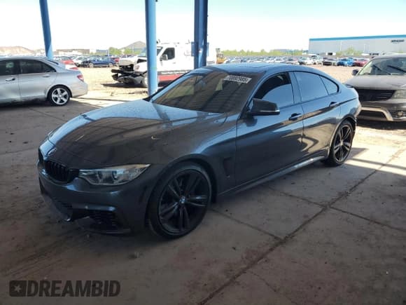 ✅ 2015 BMW 4 Series 435i • VIN: WBA4B1C51FG241409 • Лот: 70892985. Опубликован ранее на Copart с пробегом 55 094 миль. Бесплатный доступ к архиву аукционных продаж из США и подробный отчёт об истории автомобиля на DreamBid. Изображение 1.