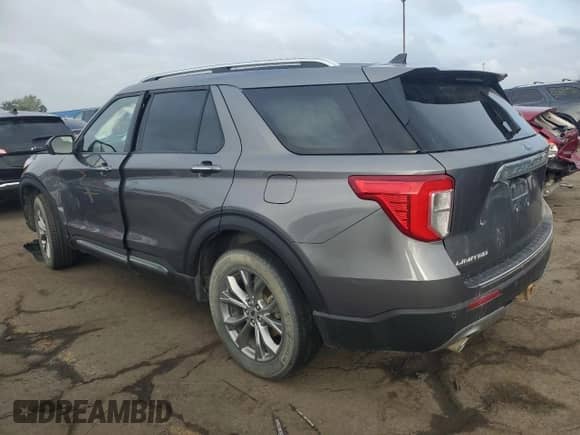 2022 Ford Explorer Limited с VIN 1FMSK8FH7NGC20745, выставлен на аукционе Copart как лот 83767305 с пробегом 61 732 миль миль и На запчасти • Non repairable. История ставок и продаж доступна на DreamBid. Изображение 2.