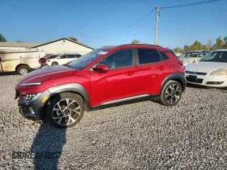 ✅ 2022 Hyundai Kona Limited • VIN: KM8K53A36NU878497 • Лот: 80379315. Опубликован ранее на Copart с пробегом 14 565 миль. Бесплатный доступ к архиву аукционных продаж из США и подробный отчёт об истории автомобиля на DreamBid. Изображение 1.