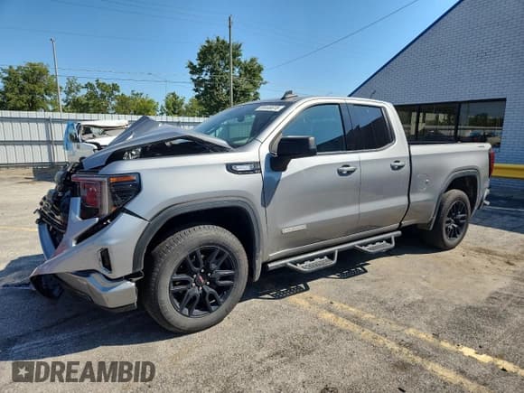 ✅ 2023 GMC Sierra 1500 Elevation • VIN: 1GTVUCE89PZ330543 • Lot: 69446615. Listed on Copart with 40,419 mi. Free auction sales archive from the USA and detailed vehicle history report at DreamBid. Image 1.