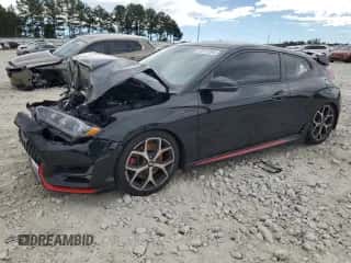 2019 Hyundai Veloster N z VIN KMHT36AH9KU003191, wystawiony jako Copart lot #73711204 z przebiegiem 49 528 mil mil oraz Szkoda całkowita • Salvage title. Historia ofert i sprzedaży dostępna na DreamBid. Obrazek 1.