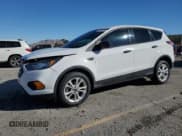 ✅ 2018 Ford Escape S • VIN: 1FMCU0F71JUC36118 • Lot: 90344805. Listed on Copart with 36,738 mi. Free auction sales archive from the USA and detailed vehicle history report at DreamBid. Image 1.