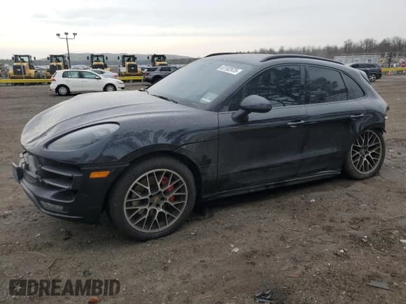 ✅ 2015 Porsche Macan Turbo • VIN: WP1AF2A5XFLB93322 • Lot: 53102975. Listed on Copart with 130,515 mi. Free auction sales archive from the USA and detailed vehicle history report at DreamBid. Image 1.