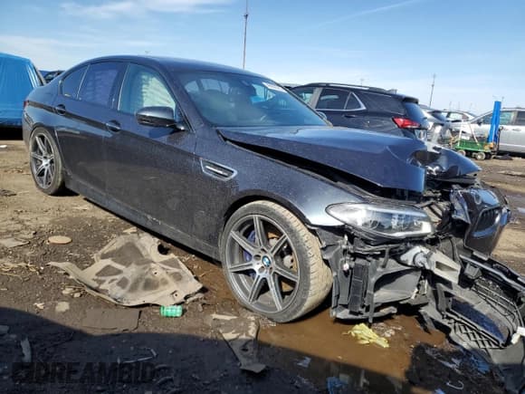 ✅ 2016 BMW M5 • VIN: WBSFV9C5XGG343190 • Lot: 49902395. Listed on Copart with Not provided. Free auction sales archive from the USA and detailed vehicle history report at DreamBid. Image 4.