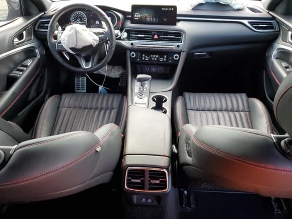 ✅ 2024 Genesis G70 Sport Advanced • VIN: KMTG54SE9RU137316 • Lot: 84391445. Listed on Copart with 26,285 mi. Free auction sales archive from the USA and detailed vehicle history report at DreamBid. Image 8.