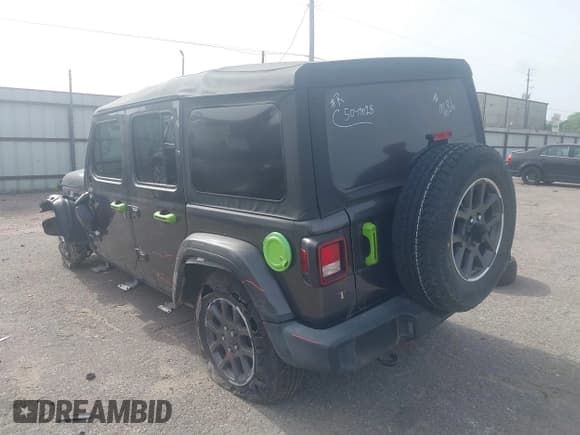 ✅ 2021 Jeep Wrangler Unlimited Sport S • VIN: 1C4HJXDN6MW549686 • Lot: 42249816. Wystawiony na IAAI z przebiegiem 64 911 mil. Bezpłatny archiwum sprzedaży aukcyjnych z USA i szczegółowy raport historii pojazdu na DreamBid. Zdjęcie 3.