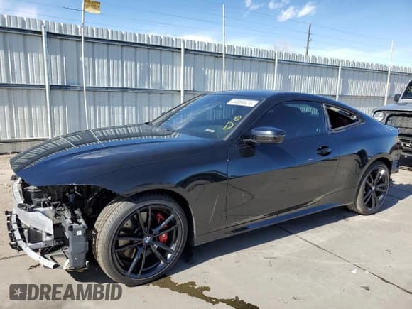 ✅ 2022 BMW 4 Series 430i xDrive • VIN: WBA73AP01NCK07176 • Лот: 44884624. Опубликован ранее на Copart с пробегом 29 800 миль. Бесплатный доступ к архиву аукционных продаж из США и подробный отчёт об истории автомобиля на DreamBid. Изображение 1.