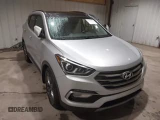 ✅ 2018 Hyundai Santa Fe Ultimate • VIN: 5XYZWDLA9JG502177 • Lot: 41904033. Listed on IAAI with 68,000 mi. Free auction sales archive from the USA and detailed vehicle history report at DreamBid. Image 1.