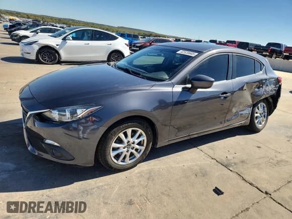 ✅ 2015 Mazda 3 i Touring • VIN: 3MZBM1L79FM182747 • Lot: 82620685. Listed on Copart with 95,131 mi. Free auction sales archive from the USA and detailed vehicle history report at DreamBid. Image 1.