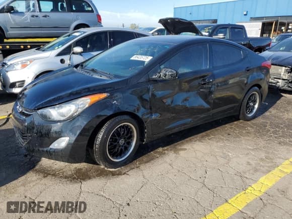 ✅ 2013 Hyundai Elantra GLS • VIN: 5NPDH4AE7DH437790 • Lot: 86435725. Listed on Copart with 268,555 mi. Free auction sales archive from the USA and detailed vehicle history report at DreamBid. Image 1.
