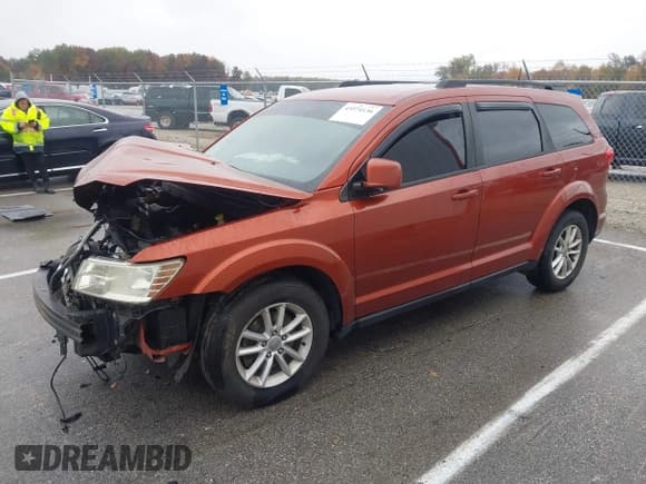 ✅ 2014 Dodge Journey SXT • VIN: 3C4PDCBB1ET198584 • Lot: 43574136. Wystawiony na IAAI z przebiegiem Nie podano. Bezpłatny archiwum sprzedaży aukcyjnych z USA i szczegółowy raport historii pojazdu na DreamBid. Zdjęcie 2.