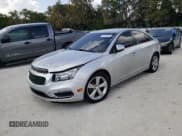 ✅ 2015 Chevrolet Cruze LT • VIN: 1G1PE5SBXF7150878 • Lot: 42226563. Listed on Copart with 129,999 mi. Free auction sales archive from the USA and detailed vehicle history report at DreamBid. Image 1.
