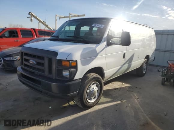 ✅ 2008 Ford Econoline Cargo Commercial • VIN: 1FTNS24L68DB18056 • Lot: 49248325. Listed on Copart with 45,681 mi. Free auction sales archive from the USA and detailed vehicle history report at DreamBid. Image 1.