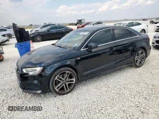 ✅ 2018 Audi A3 Premium Plus • VIN: WAUJ8GFF7J1022880 • Lot: 80700115. Listed on Copart with 79,704 mi. Free auction sales archive from the USA and detailed vehicle history report at DreamBid. Image 1.